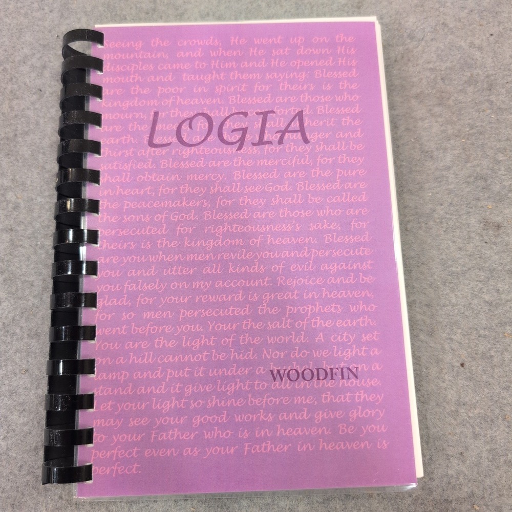 Logia Words of Jesus Sermon on the Mount Woodfin Kirk Grove Signed Devotional - Picture 1 of 3